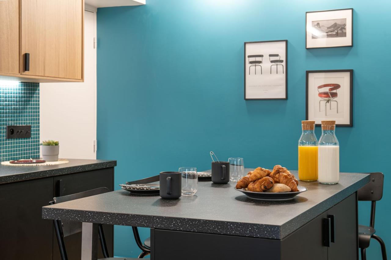 New - Superbe 1 Bdr Appt - Design 60'S - Paris 15E Apartment Bagian luar foto