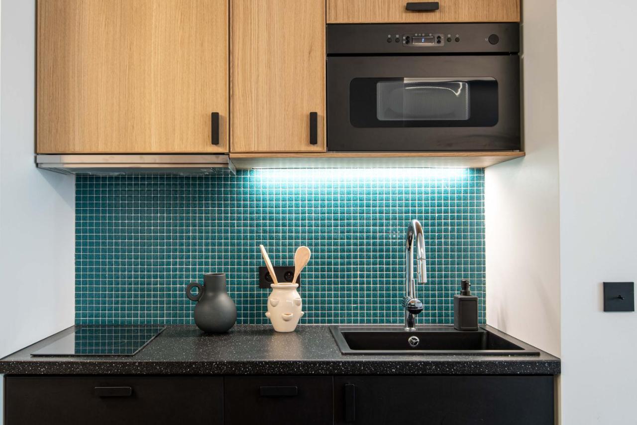 New - Superbe 1 Bdr Appt - Design 60'S - Paris 15E Apartment Bagian luar foto