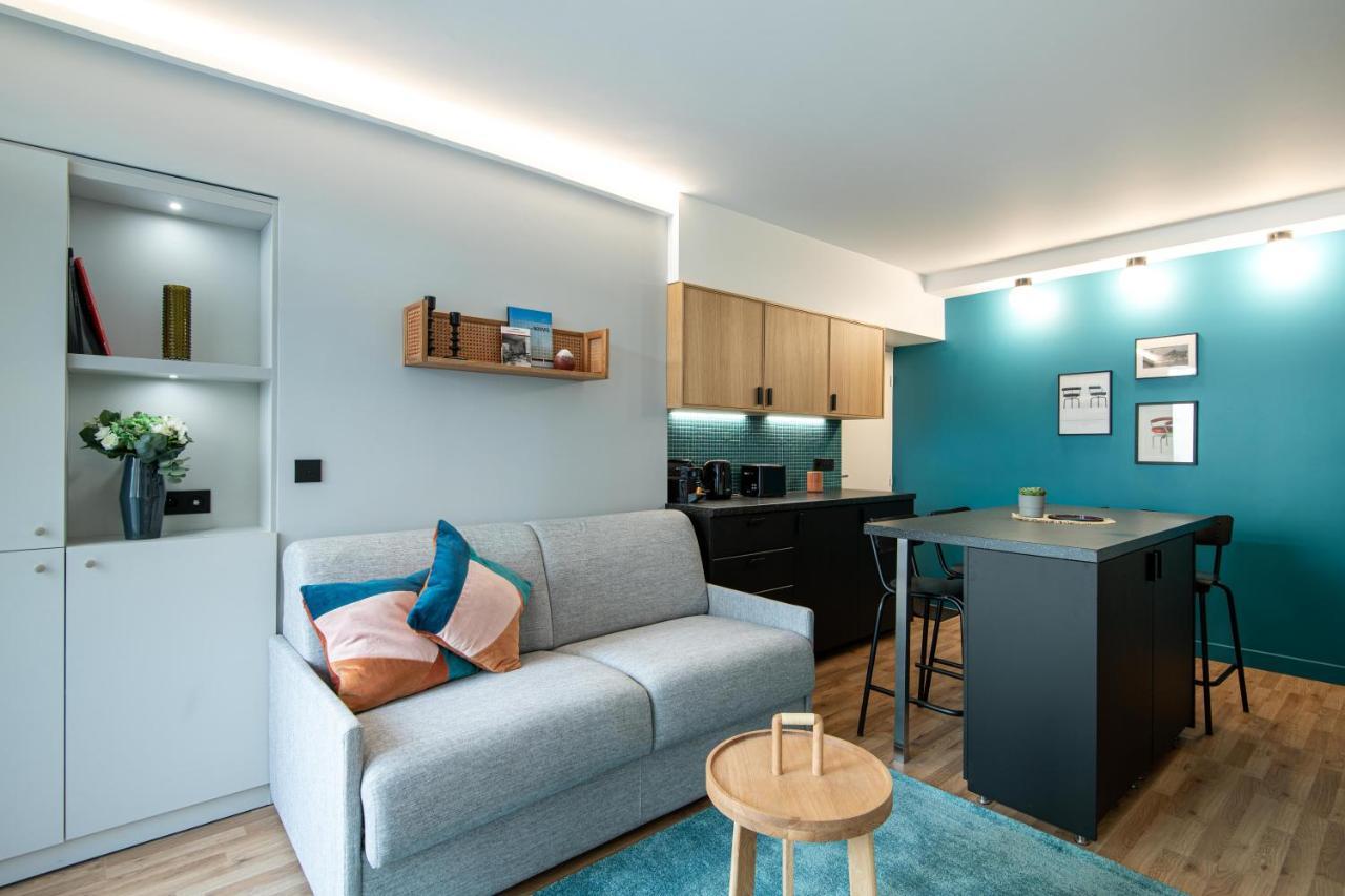 New - Superbe 1 Bdr Appt - Design 60'S - Paris 15E Apartment Bagian luar foto