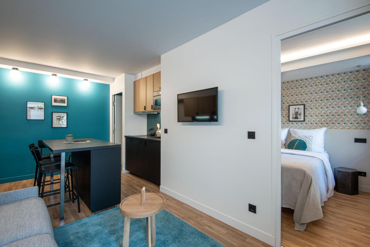New - Superbe 1 Bdr Appt - Design 60'S - Paris 15E Apartment Bagian luar foto