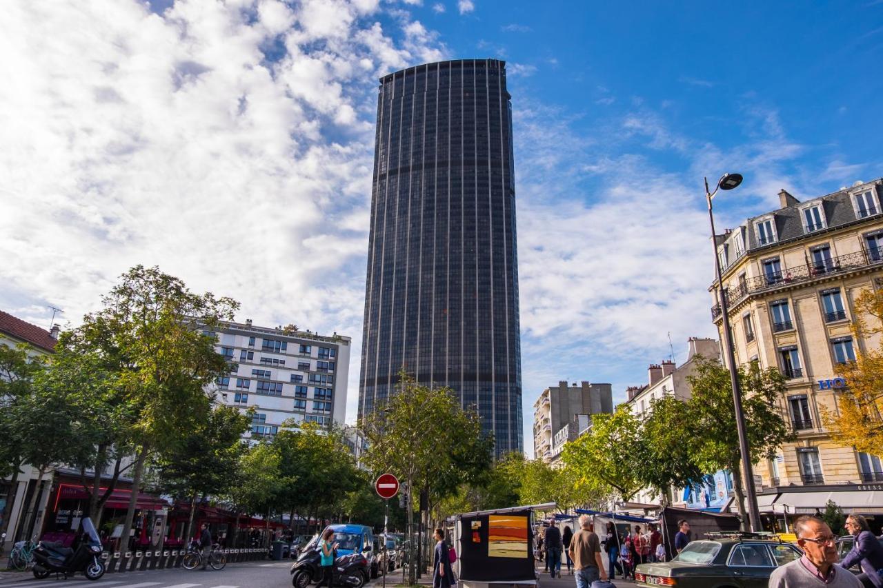 New - Superbe 1 Bdr Appt - Design 60'S - Paris 15E Apartment Bagian luar foto